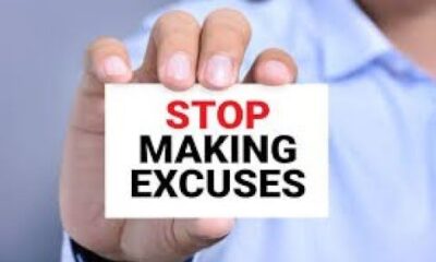 How to stop making excuses ·