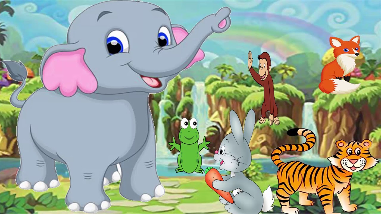 Grandma Stories: 1.The Elephant and Her Friends. Moral Stories